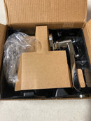 Kwikset 200BL266ALRC Balboa Polished Chrome Passage Door Handle for Hall or Closet