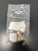Emtek 86322US4 Cadet 1-1/4 Inch Mushroom Cabinet Knob from the Mid Century Modern Collection - Satin Brass