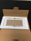Elco ELST11W Replacement Faceplate with Frosted Lens - White