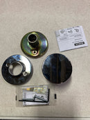 Kwikset Pismo Round Polished Chrome Dummy Door Knob