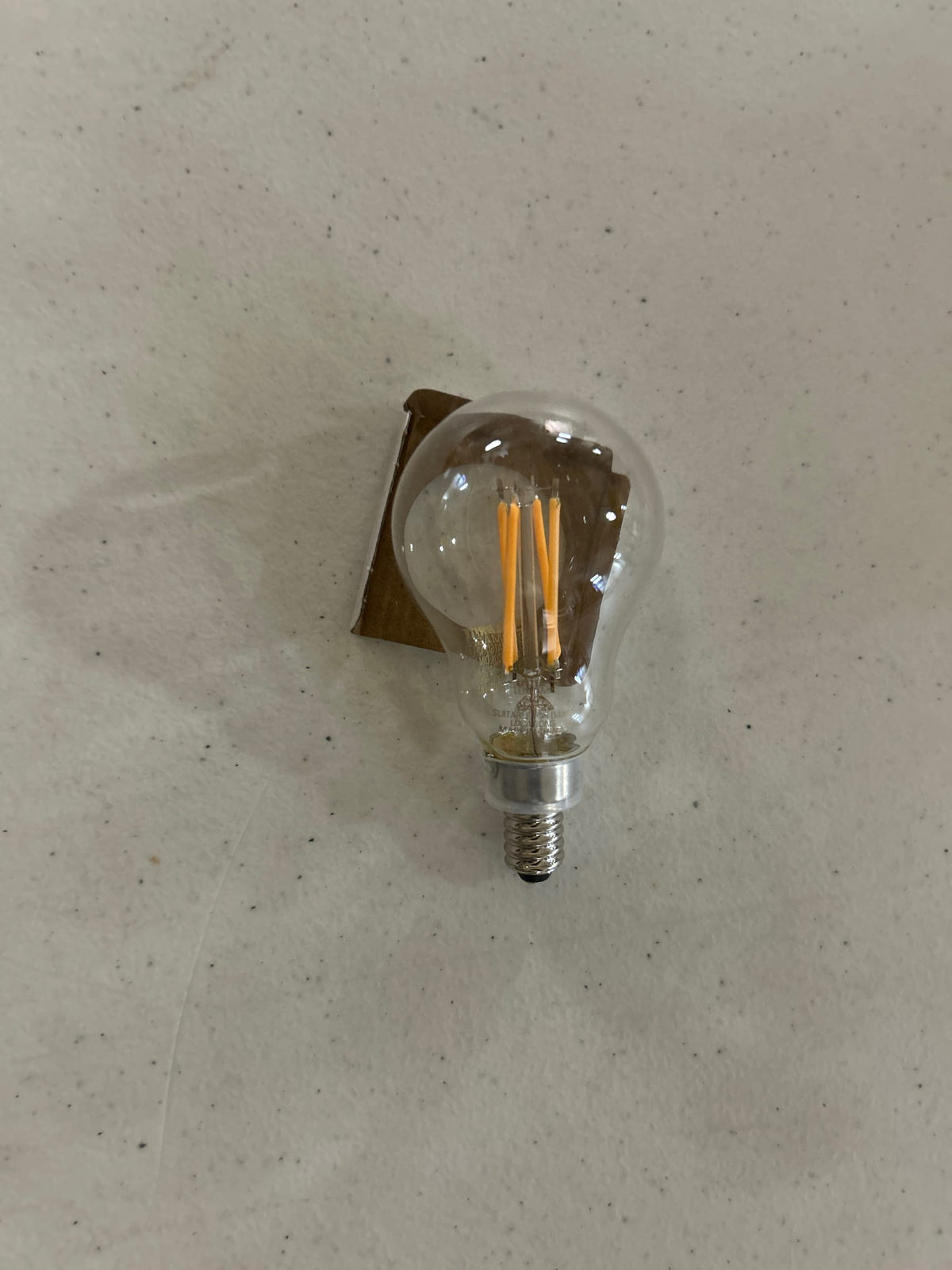 Bulbrite 776825 - LED4A15/27K/FIL/E12/3 Victorian Style Antique Filament LED Light Bulb