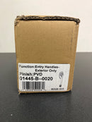 Weslock 01445-B--0020 Lexington Series Non-Locking Dummy Handleset from the Traditionale Collection - Polished Brass