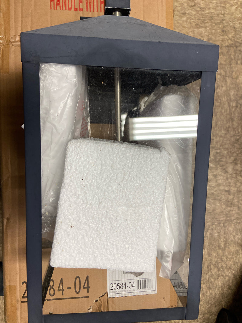 Livex Lighting 20584-04 Nyack 3 Light 18" Tall Outdoor Wall Sconce - Black