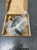 Emtek C520STUUS19 Stuttgart Brass Modern Privacy Leverset with CF Mechanism - Flat Black