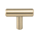 Berenson 9543-20CZ-P Modern 1-9/16 Inch "T" Bar Cabinet Knob Drawer Knob from Transitional Advantage Two - Champagne