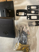 Kwikset 258RCT-S San Clemente Rectangular Low Profile Single Cylinder Deadbolt with SmartKey Technology - Matte Black