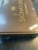 Signature Hardware 447897 Pendleton 1.2 GPM Widespread Bathroom Faucet with Pop-Up Drain Assembly - Brushed Nickel