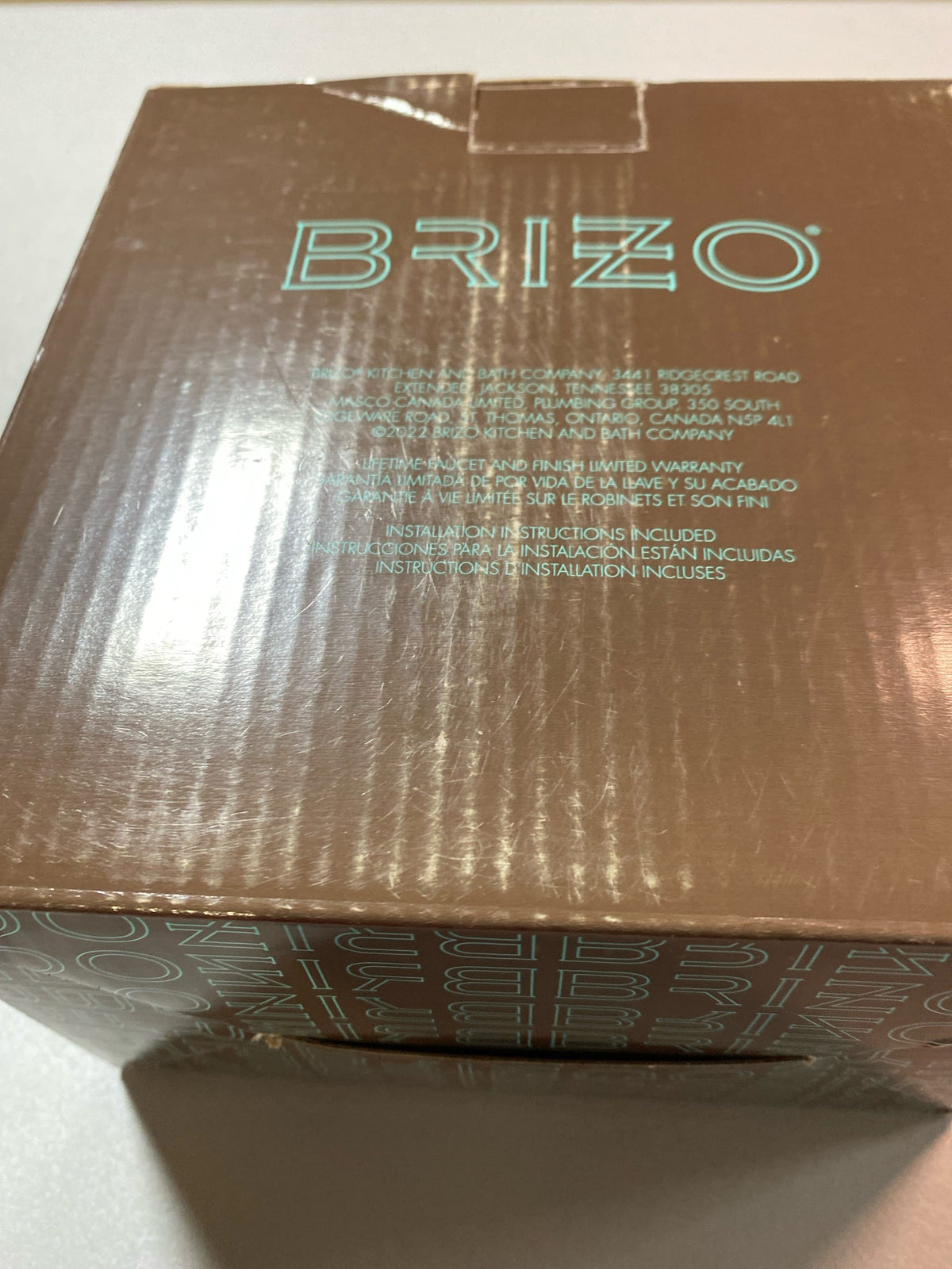 Brizo BT062415-BL 4" Tile-In Square Shower Drain - Matte Black