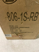 Z-Lite 1 Light Wall Sconce 806-1S-RB