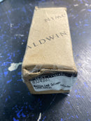 Baldwin 8324031 Gramercy 1-3/8" C Keyway Traditional Mortise Single Cylinder from the Estate Collection - Non-Lacquered Brass