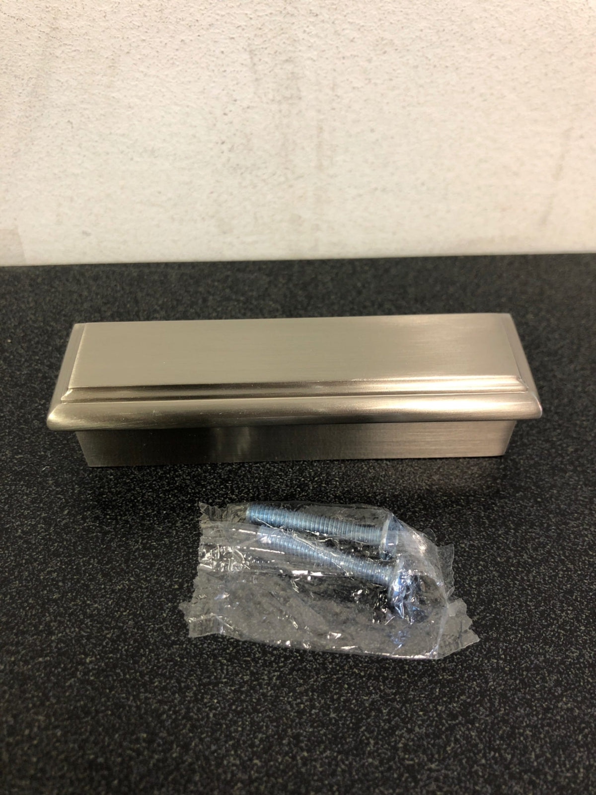 Amerock Manor 3 in (76 mm) Center-to-Center Satin Nickel Cabinet Cup Pull