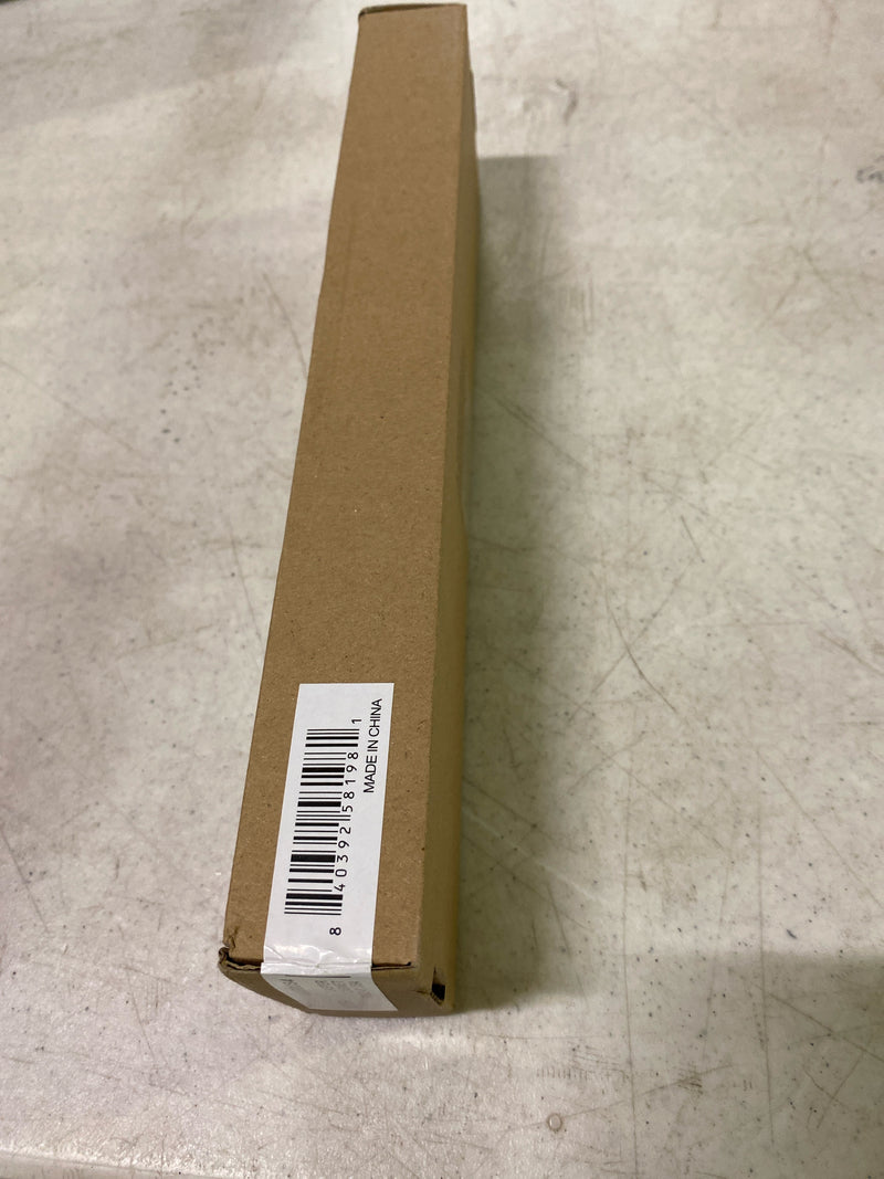 Emtek 86690US4 Jasper 8 Inch Center to Center Bar Cabinet Pull from the Industrial Modern Collection - Satin Brass