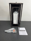 Globe Electric 44228 Montague Single Light 15-1/2 Inch Tall Outdoor Wall Sconce - Bronze