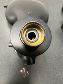 Moen 220C5BL Verso 2.5 GPM Multi Function Shower Head with Hand Shower, Infiniti Dial, and Magnetix Technology - Matte Black