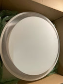 AFX Sanibel 23'' Flush Mount - Linen White Shade