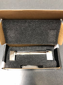 Alno C718-4-PC Contemporary Crystal 4" Center to Center Square Solid Brass Cabinet Handle / Drawer Pull with Swarovski Crystal Accents - Polished Chrome