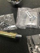 Baldwin PSCURLTRR260 Curve Passage Leverset with Traditional Round Rose - Left Handed - Polished Chrome