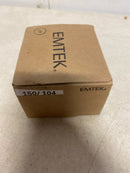 Emtek 2135US4 Square Tubular 2-1/2" Privacy Pocket Door Lock - Satin Brass