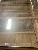 Jensen 781037 Builder Series Frameless Medicine Cabinet with Beveled Edge Mirror, 16-Inch by 22-Inch by 3-3/4-Inch