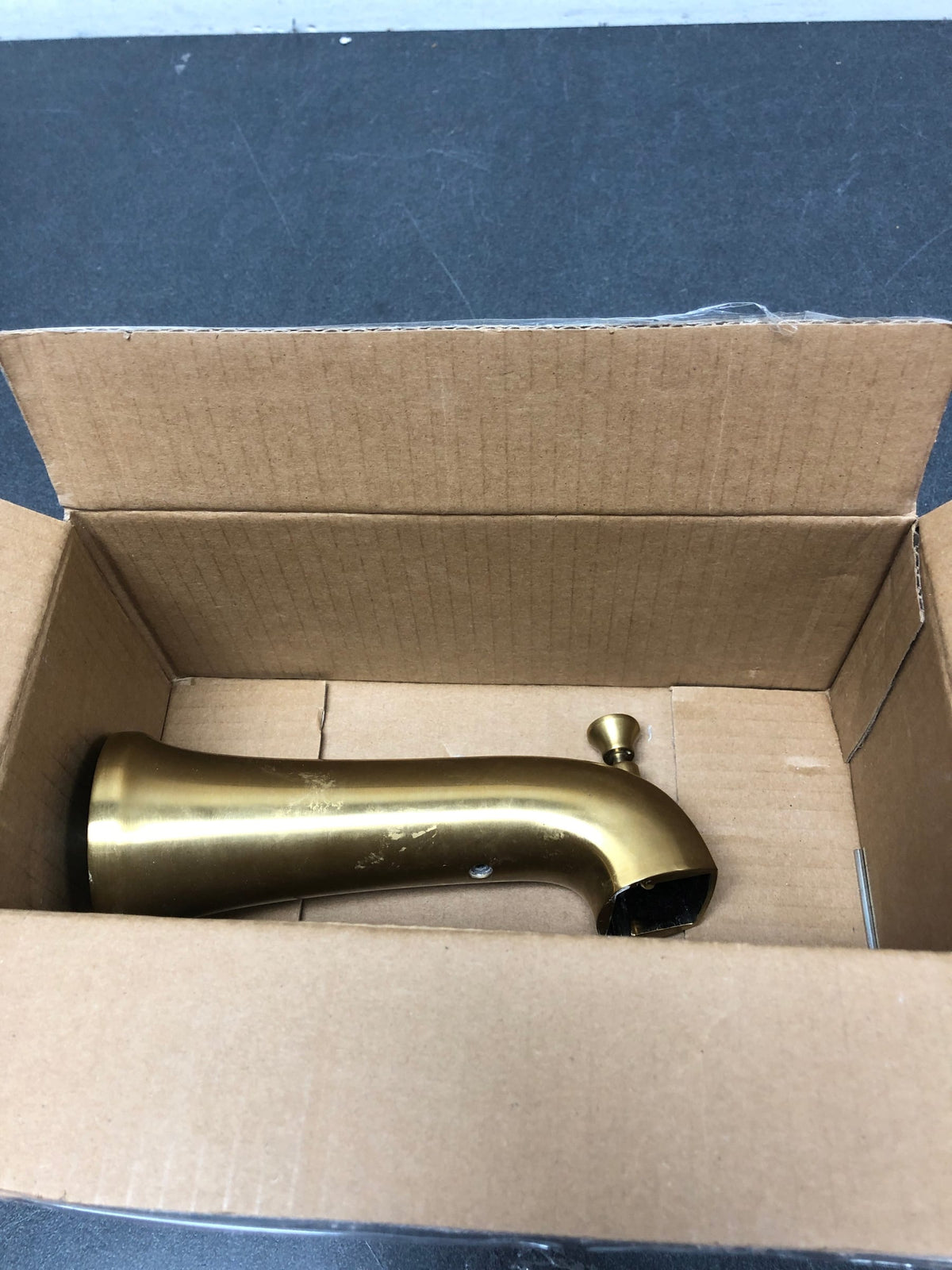 Kohler K-28563-2MB Tempered 6-3/8" Integrated Diverter Tub Spout - Vibrant Brushed Moderne Brass