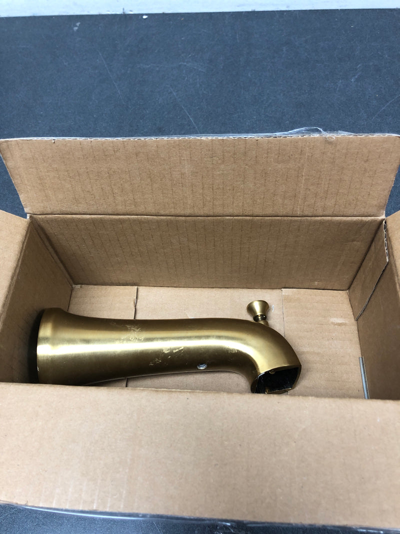 Kohler K-28563-2MB Tempered 6-3/8" Integrated Diverter Tub Spout - Vibrant Brushed Moderne Brass