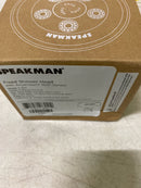 Speakman S-3011 3-Spray 4.5 in. Single Wall Mount Fixed Adjustable Shower Head in Polished Chrome