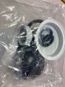Delta 4-1/2" Kitchen Sink Flange & Strainer Matte Black Plastic ADU25GR-BL