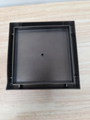 LUXE Linear Drains TI-55-2-ORB 5" x 5" Square Tile Drain With 2" Outlet - Oil Rubbed Bronze