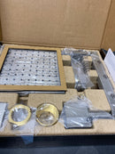 Signature Hardware 449862 Rigi Pressure Balanced Tub and Shower Trim Package - Less Valve - Brushed Nickel