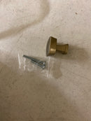 Amerock BP11287BBZ Stature 1-1/4 Inch Square Cabinet Knob - Golden Champagne