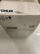 Kohler K-20211-0 Iron Plains 12" Cast Iron Drop-In or Undermount Bathroom Sink with Overflow - White