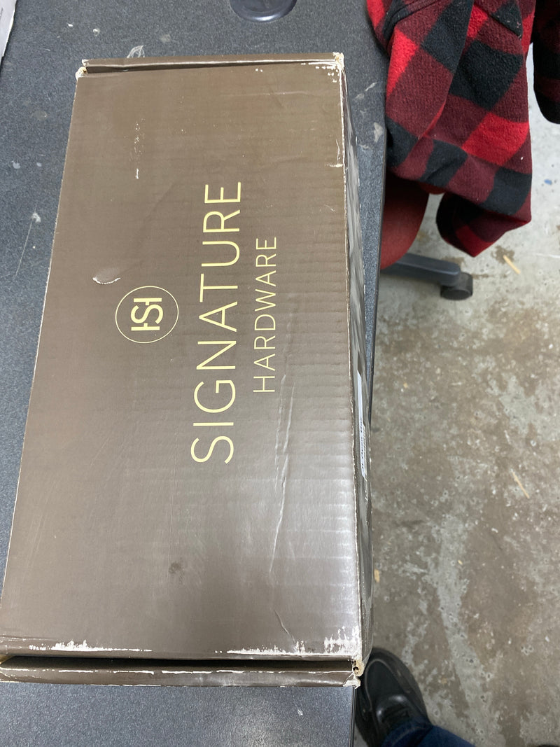 Signature Hardware 485015 Drea Wall Mounted Tub Filler - Chrome