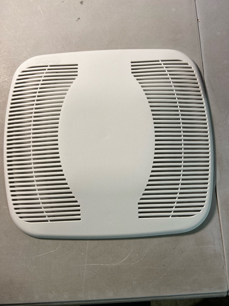 Air King BFQ140 120 CFM 4.0 Sone Exhaust Fan with Snap-In Installation from the High Performance Collection - White