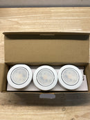 American Lighting MVP-3-30-WH MVP Puck Light 2-3/4" Wide LED 3-Pack - White