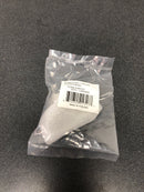 Top Knobs m1317 Ringed 1-1/8 Inch Mushroom Cabinet Knob from the Asbury Collection - Polished Nickel