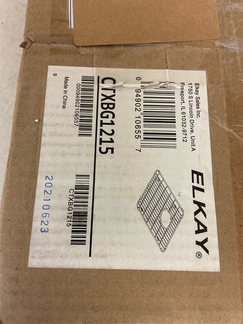 Elkay CTXBG1215 Crosstown 12-1/2" L x 14-1/2" W Stainless Steel Basin Rack - Stainless Steel