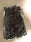 General Electric GE Safety Work Gloves, Smooth Nitrile Dipped Gloves, Black Smooth Nitrile Coating (XL)
