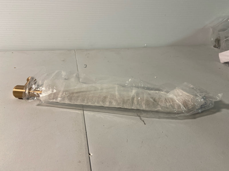 Signature Hardware 489625 Lazzara 10-1/16 Inch Center to Center Hammered Bar Cabinet Pull - Champagne Bronze