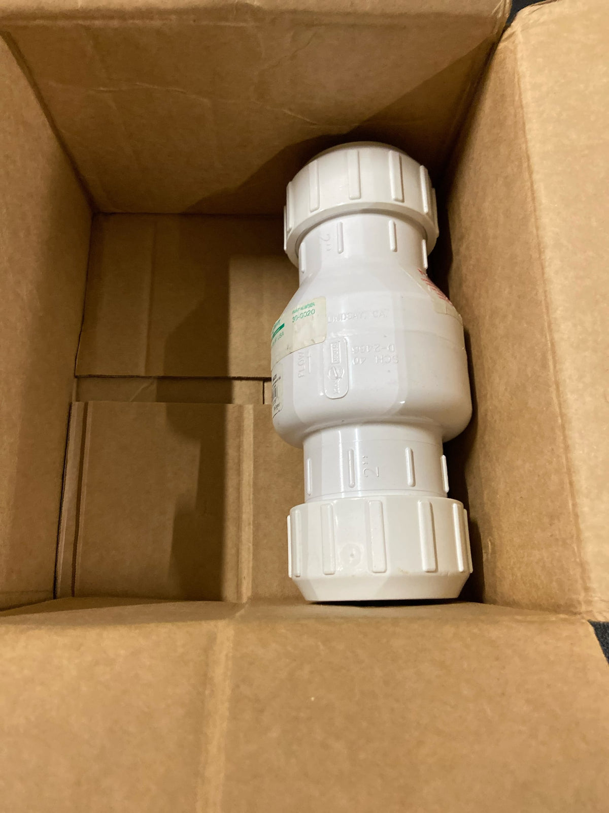Zoeller 30-0020 2 in. Compression PVC Check Valve