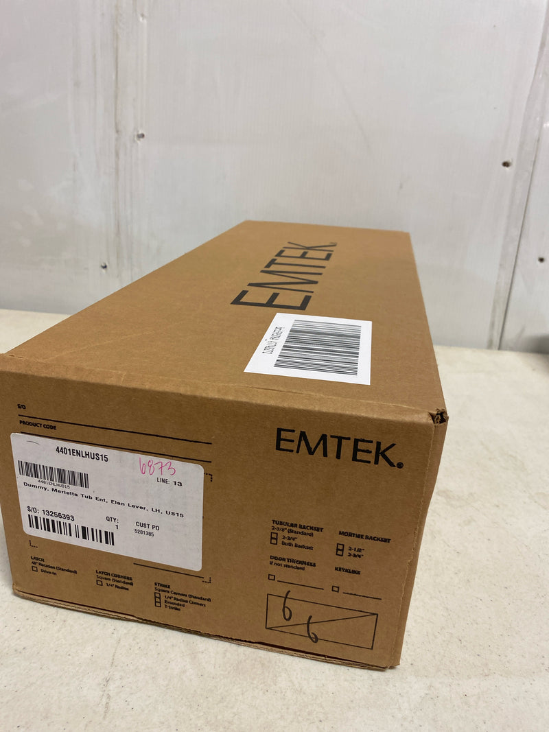 Emtek 4401US15 Marietta Dummy Brass Modern Handleset - Satin Nickel