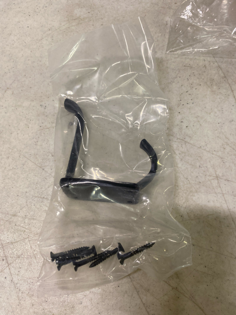 Signature Hardware Bradford Solid Brass Coat Hook Satin Black SH461754