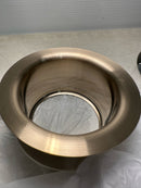 Brizo 69072-GL Brass Kitchen Sink Disposal Flange and Stopper - Luxe Gold