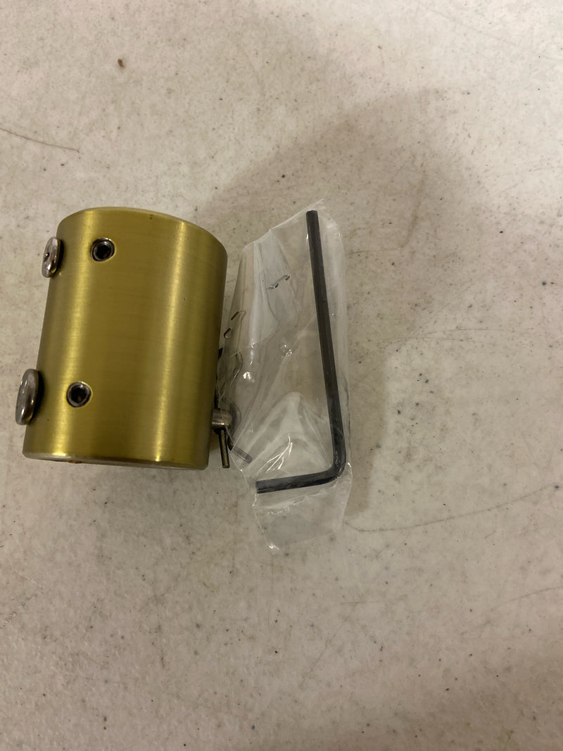 MinkaAire DR500-SBR Downrod Coupler for MinkaAire Ceiling Fans - Soft Brass