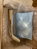 KOHLER 933-CP Purist Shower Arm and Flange, Showerhead Fittings, 1/2-14 NPT Connection, Fits any KOHLER Showerhead, Polished Chrome