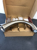 Pfister RT6-5WRK Weller Deck Mounted Roman Tub Filler Trim with Lever Handles - Less Rough In Valve - Brushed Nickel