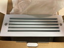 Elco ELST82W LED Brick Light with Grill Faceplate - White