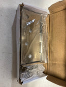 Emtek 9100 Steel Hinges (Pair) - SD - 4" x 4" Square Corners - 9101414 - Polished Nickel (US14)