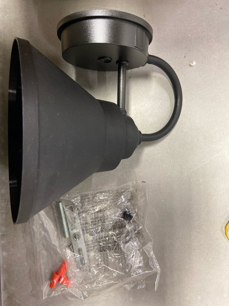 Progress lighting P560363-031 Bayside Black Coastal Outdoor Wall Lantern