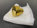 Baldwin 4972003BIN Hollywood Hills 1-1/4 Inch Mushroom Cabinet Knob from the Estate Collection - Lifetime Polished Brass