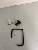 Amerock BH36022MB Mulholland 5-3/4" Wall Mounted Towel Ring - Matte Black